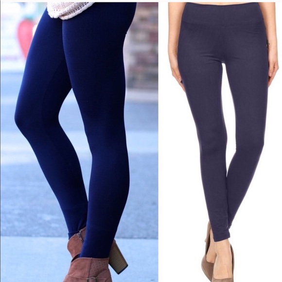 WILA Pants - LAST 1 💙 navy blue peachskin leggings